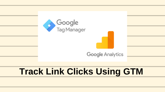 track link clicks in GTM